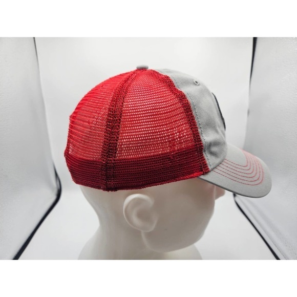 St Louis Cardinals MLB ‘47 Brand Baseball‎ Cap Hat Gray Red Mesh Snapback OSFA - Picture 6 of 8